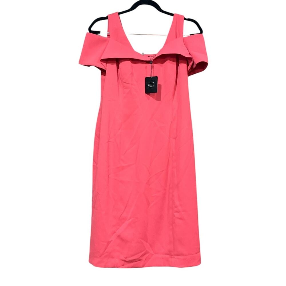 White House Black Market Dress 6 Pink Women NWT